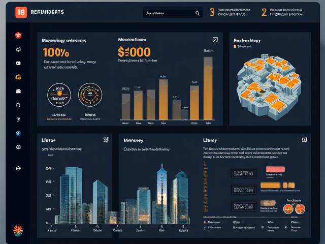 A professional interface showing real-time energy savings and air quality metrics for a school district