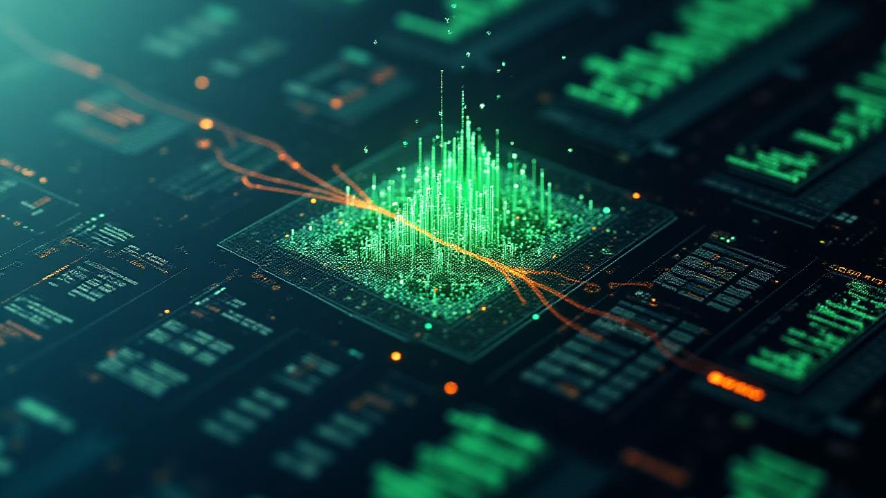 A high-tech digital dashboard showing city maps with glowing traffic heatmaps